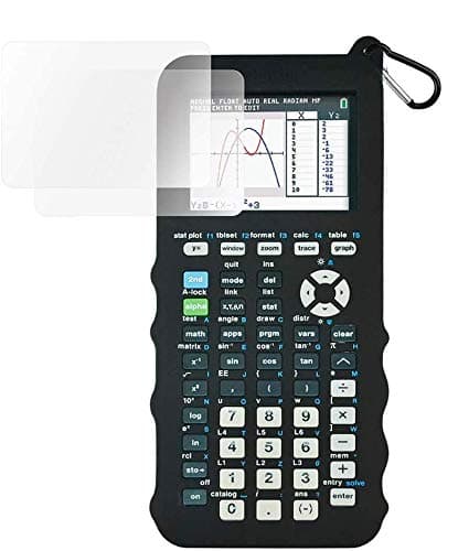 Silicone Case for Ti 84 Plus CE Calculator (Black) - Cover for Texas Instruments Ti-84 Graphing Calculator - Silicon Skin for Ti84 Plus - Protective & Anti-Scretch Cases - Ti 84 Accessories by Sully