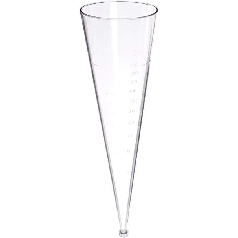 BrandTech 388000 Imhoff Sedimentation Cone, SAN, 1000mL Volume