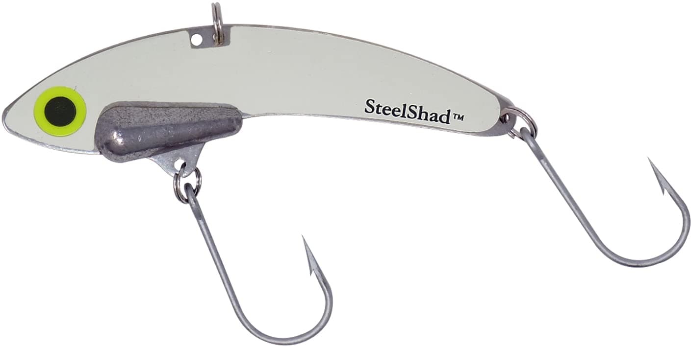 SteelShad - XXL Series (2oz) Lipless Crankbait for Freshwater & Saltwater Fishing - Long Casting Bass Lure Perfect for Bass, Pike, Musky, Walleye, Trout, Salmon and Striper