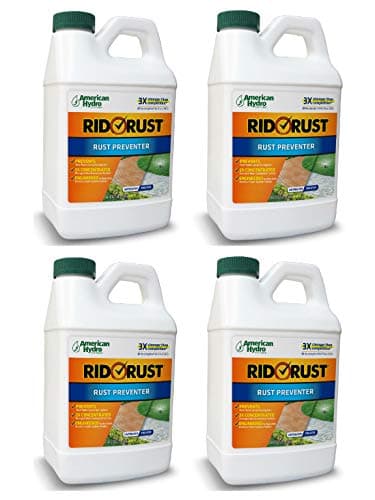 American Hydro Systems Pro Products RR1 Rid O' Rust 2X Concentration Stain Preventer 4 Pack RR14PK 4