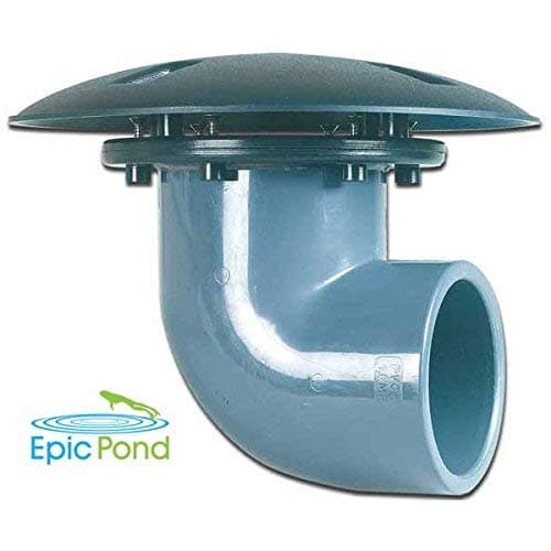Epic Pond 90 Degree Pond Bottom Drain - 2 inch