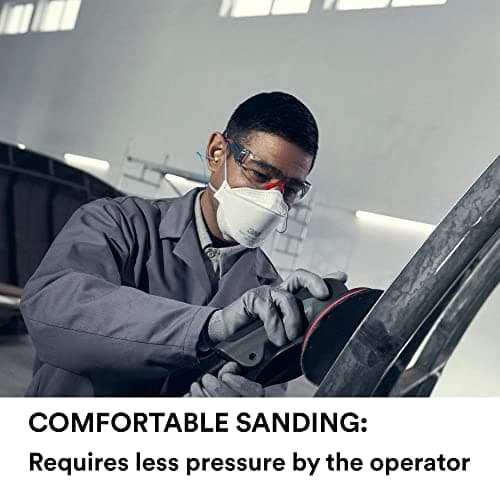 3M Xtract Net Disc 710W, 150+, 3 in, Die 300V, Pack of 50 Hook and Loop Sanding Discs, Virtually Dust-Free, Premium Option for Metal, Wood, Composites, Stock Removal, and Fine Finishing