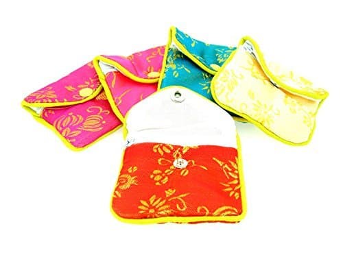 Chinese Silk Pouches 12pcs 3" X 2 1/2"