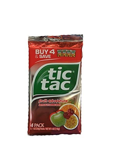 Tic TacFruit Adventure Flavored Mints In a (One 4 Ounce Package) by Tic Tac