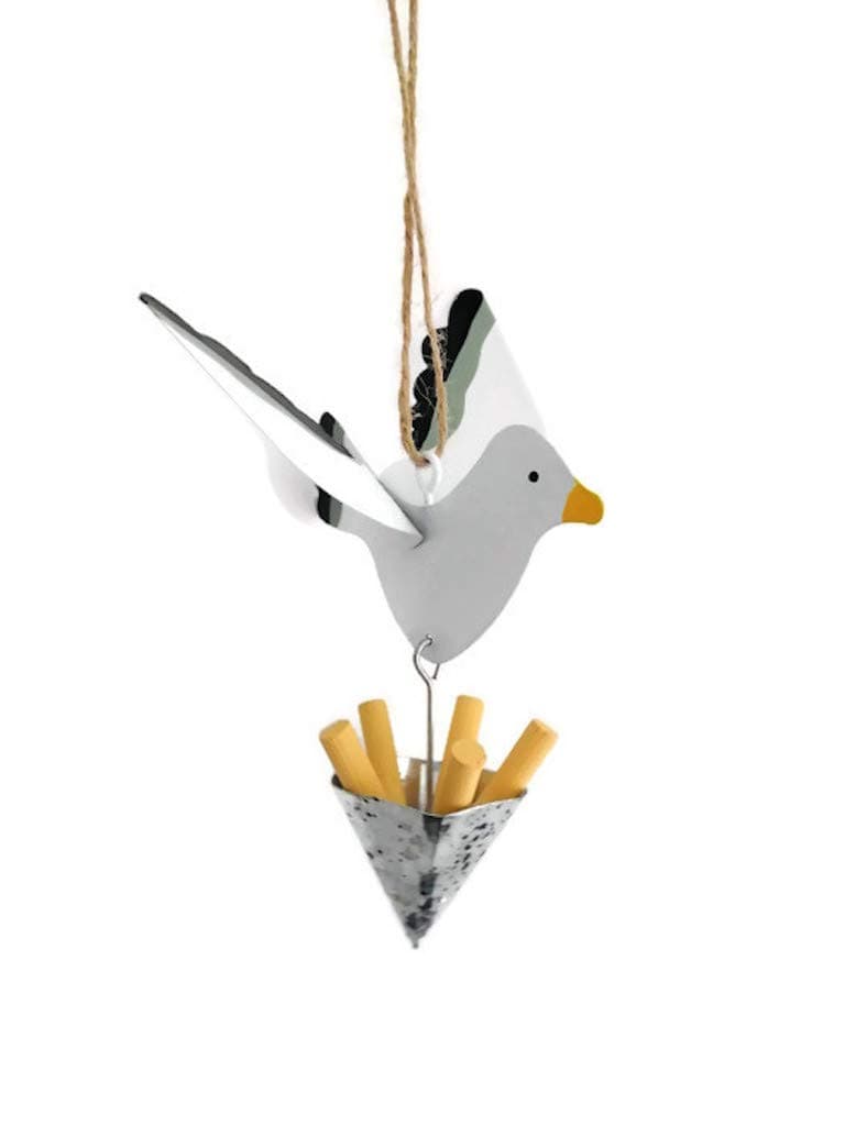 Shoeless Joe Seagull with Stolen Chips Hanger