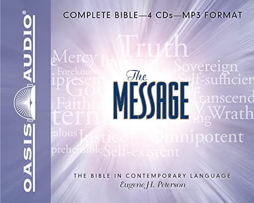 The Message Bible: Complete Bible MP3 CD – Unabridged, October 10, 2008