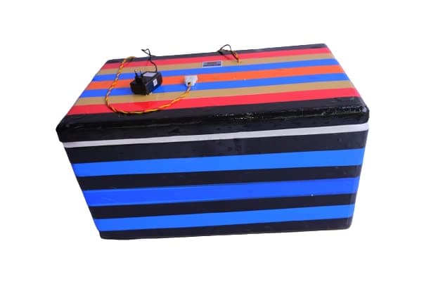 Egg Hatching Incubator | Durable EPS Thermocol Body, Light Weight & Small With Low Power Consumption & No Assembly Required (80 Eggs). (Haching_incubator_80egg)
