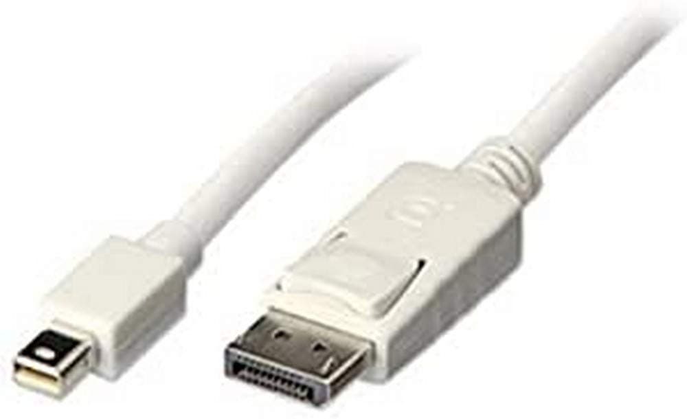 LINDY 5m Mini DisplayPort to DisplayPort Cable, White