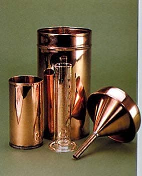 NS RAIN GAUGE COPPER