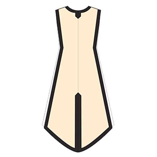 Epic Armoury Armor Venue: Basic Medieval Tabard - LARP Costume Tunic Off White Large/X-Large