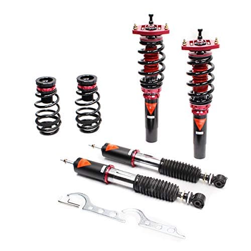MMX3290-G MAXX Coilovers Lowering Kit, Fully Adjustable, Ride Height, 40 Damping Settings, compatible with VW Passat (A6) FWD 2006-18(54.5 mm)