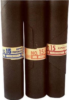 Tarco Std15 36X144 #15 Asphalt Felt Felt, Asphalt Rolls