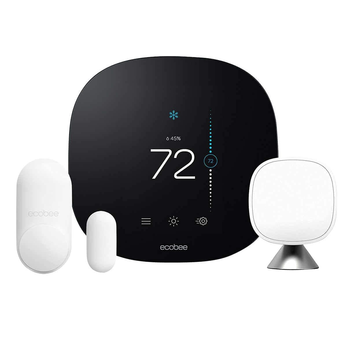 ecobee3 Lite Smart Thermostat with Whole Home Sensors Bundle