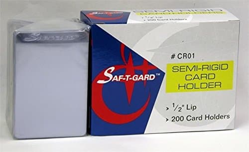 Semi Rigid Card Sleeve Card Holders (200/box)
