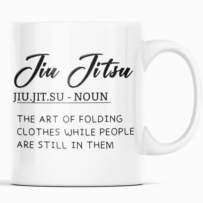 McMugJiu Jitsu, Funny Definition - BJJ Mug, Ceramic, 11fl.oz.