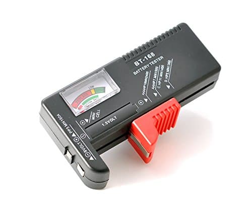 Universal AA / AAA / C / D / 1.5V / 9V Button Coin Battery Tester Volt Capacity Checker