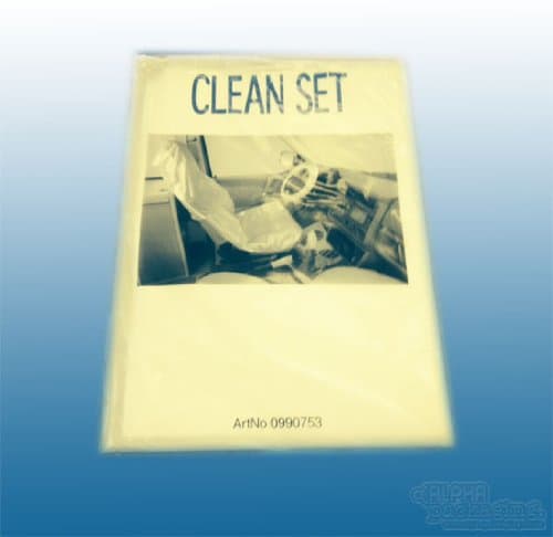 5 in 1 Car Valeting Disposable Clean Set