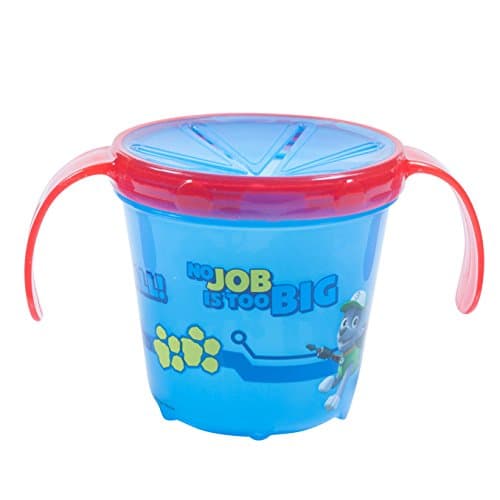 Baby Snack Catcher Cup, Blue Paw, 2-Pack