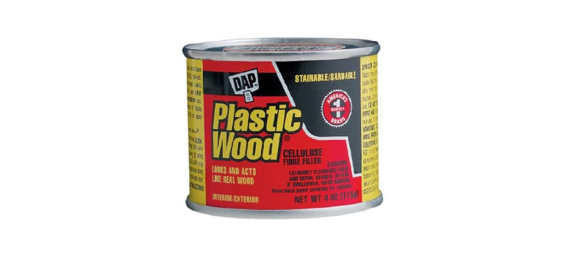 Solvent Wood Filler, 4 oz., Walnut, Can