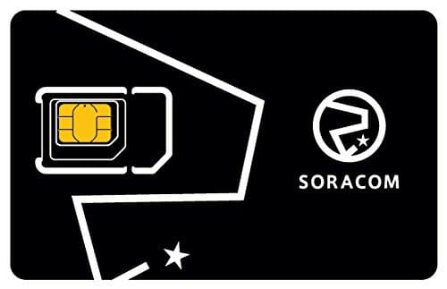 Soracom Air Global Plan01s IoT SIM Card Secure Cellular Connectivity SIM Card for IoT M2M Projects Pay as You Go No Contract (1-Pack)