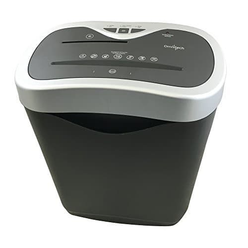 Staples Omnitech 10 Sheet Cross Cut Paper Shredder