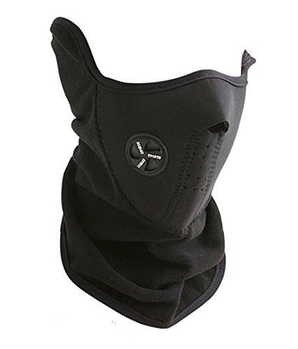 Aorna Neoprene Half Face Mask (Black)