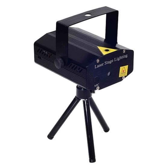 Disco Party Lights, Sound Activated Light DJ Stage Lights Effects Strobe Projector for Club Kids Party Wedding Bar Festival Home Birthday Parties Christmas (Black)