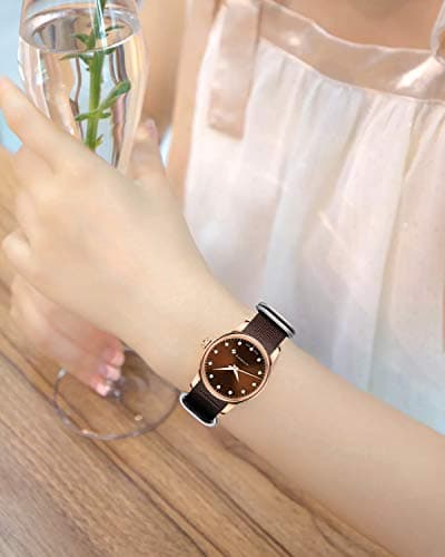 BINLUN Nylon Watch Strap Thick Premium Ballistic Multicolor Bands for Men Women 18mm 19mm 20mm 21mm 22mm 23mm 24mm with Military Heavy Duty 5 Rings Silver/Black Stainless Steel Buckle