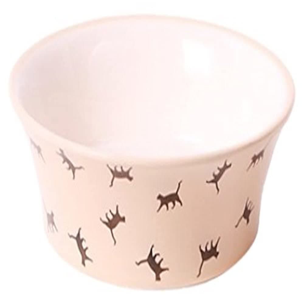 Catkins by Petface Cat Print Flared Ceramic Bowl
