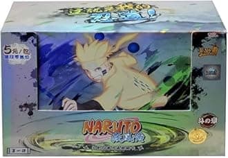 Naruto Kayou Tier 3 Wave 1 Booster Box Packs 20 Packs Per Box 5 Cards Per Pack Anime Trading Cards TCG CCG Offically Licenced (Booster Box 20 Packs)