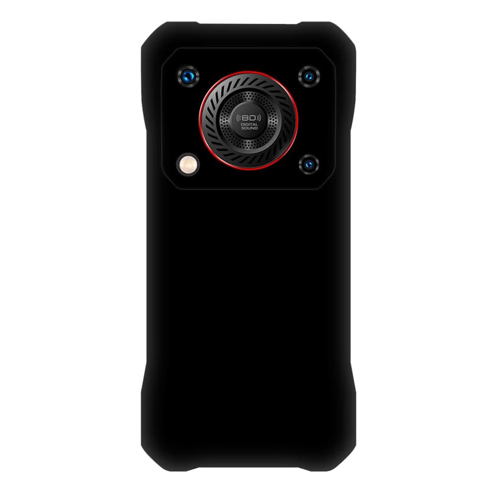 TPU Phone Case Compatible with Oukitel WP33 Pro 5G, Slim Shockproof Soft Cover with Anti-Scratch Design and Precise Cutouts for Full Protection (Black)