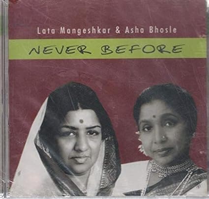 DKD Never Before - Lata Mangeshkar & Asha Bhosle Audio cd