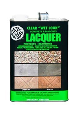 1 Gallon Wet Look Concrete & Masonry Lacquer