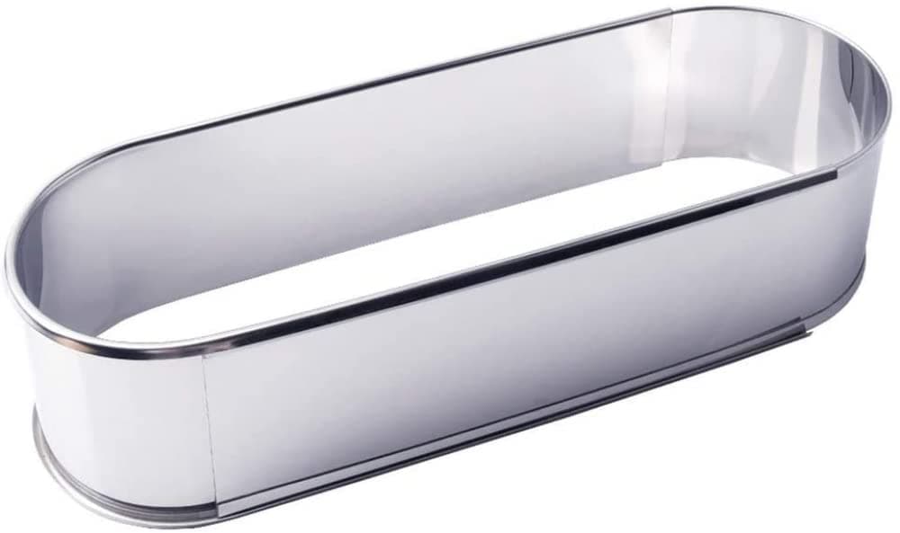 Stainless steel mousse ring oval retractable cake ring cheesecake baking mold