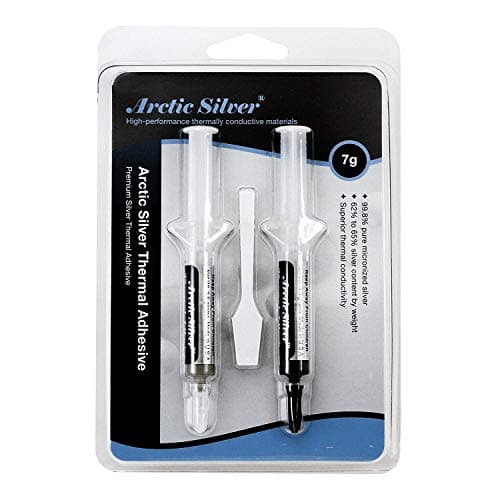 Arctic Silver 7g Premium Silver Thermal Cooling Adhesive Set (ASTA-7G) (Limited Edition)
