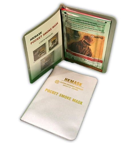 Activated Carbon Filter Mask Smoke Escape Hood