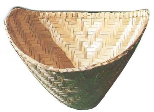 1 Thai Lao Sticky Rice Steamer Baskets Bamboo Kitchen Cookware Tool by Bangkok Center One