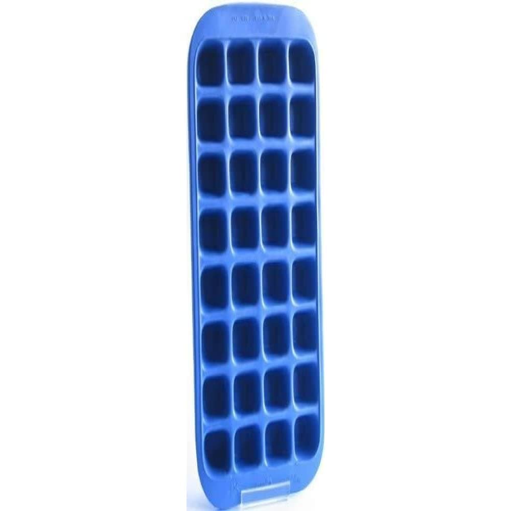 Jumbo Silicone ice Tray with Hard Tray for Support, Making 32 Large ice Cubes or Baby Food