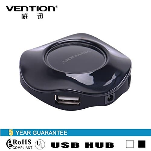 Vention VAS-J22 360 Degree Circle 4 Port USB 2.0 HUB for Cell Phones Card Reader Speakers Webcam