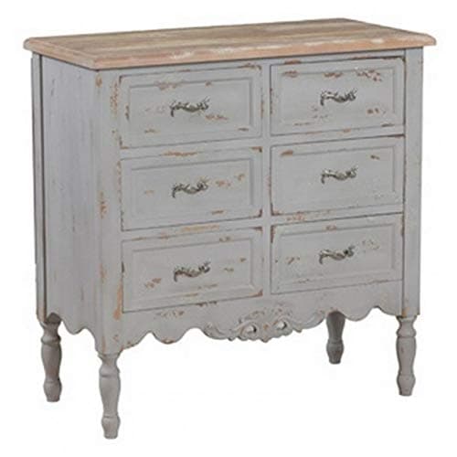 Bowery Hill Hall Console Chest in Distressed Gray