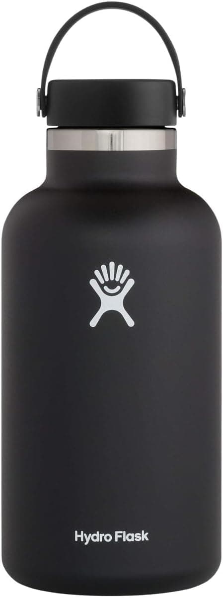 Hydro Flask Wide Flex Cap Black 64 Oz