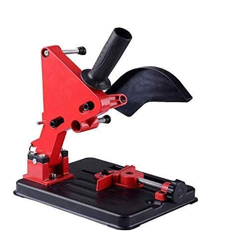 Cozyel Angle Grinder Stand Angle Grinder Bracket Holder Metal Cutter Machine Aluminum body Iron base for 100/115/125mm Angle Grinder Cutting