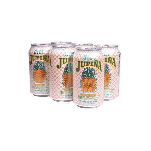 Diet Jupina Pineapple Soda 6PK