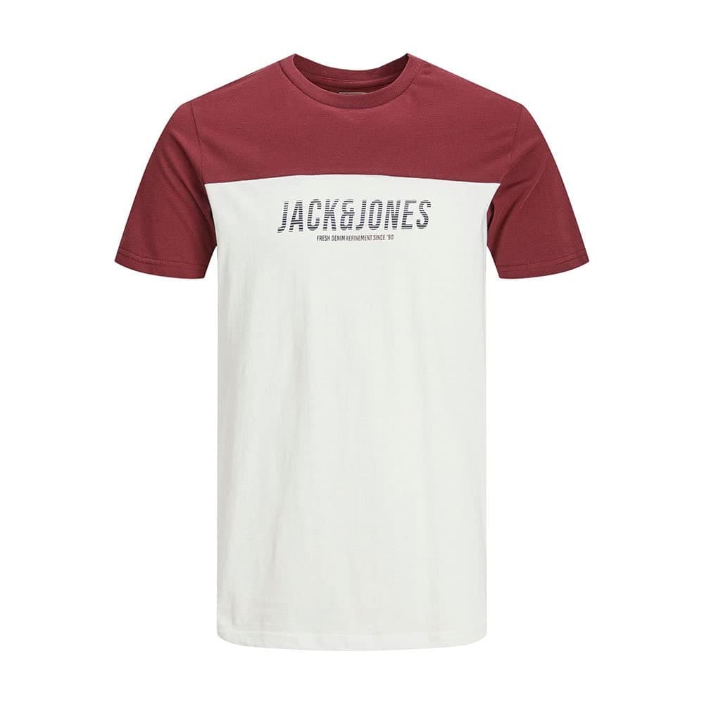 Jack & Jones Men's Dan Blocking O-Neck Plus Size T-Shirt