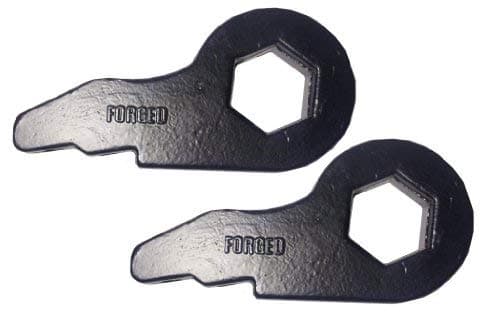 QSA 2" Adjustable Torsion DROP LOWERING Keys. Compatible with: 1988-2006 Chevrolet GMC 1500 FORGED OBS/NBS