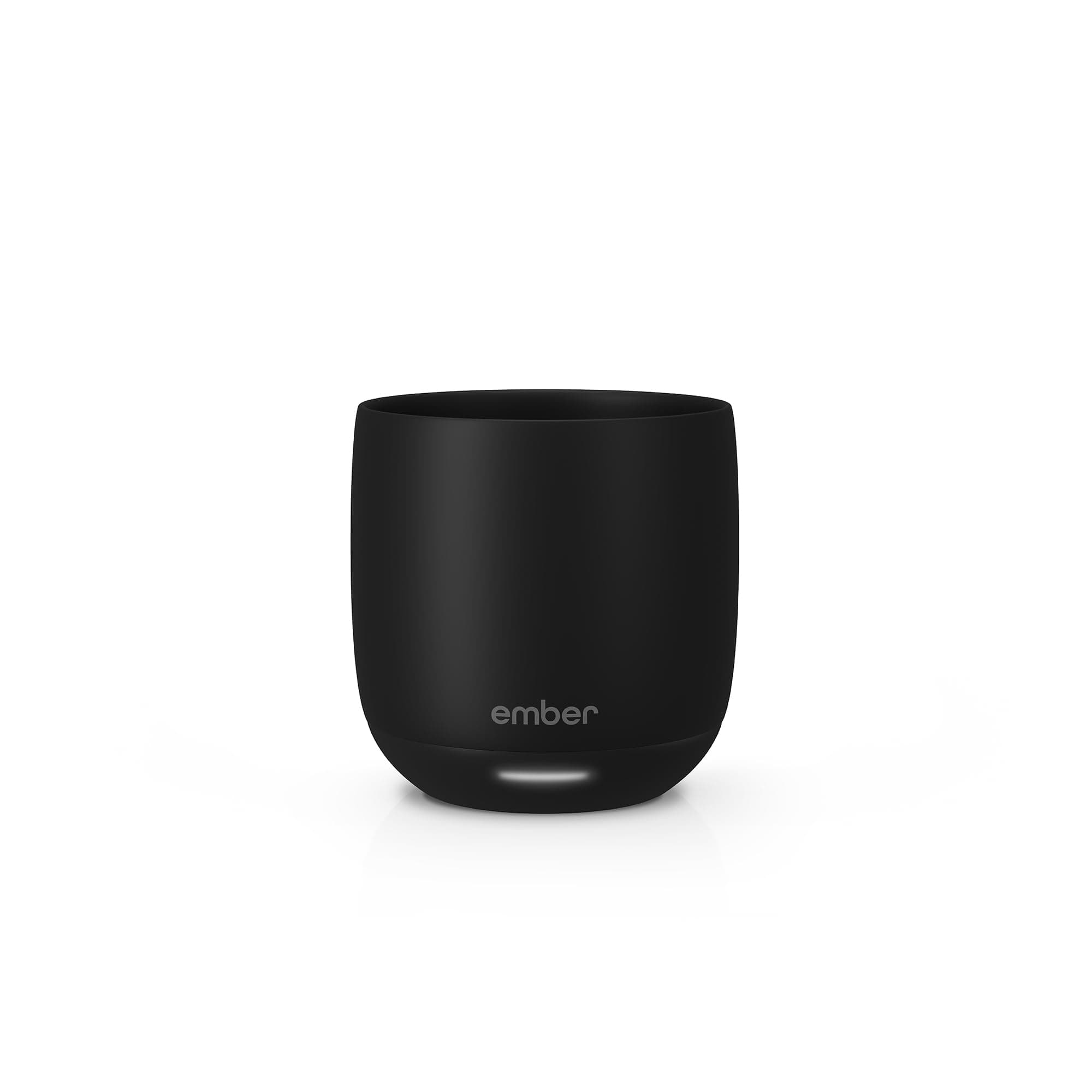 Smart Ember Cup with Temperature Control - 177ml App Controlled and Rechargeable Heated Coffee Cup with Intelligent LED Display, 1.5 Hour Battery Life, Black