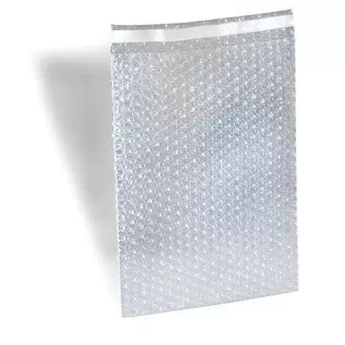 650 packs 6" X 8.5" SELF-SEAL CLEAR BUBBLE OUT POUCHES BAGS 1" Lip and Tape Seal 6X8.5