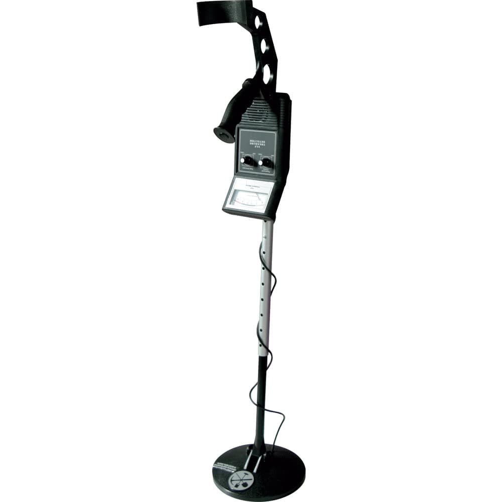 VLF Metal Detector, User-Friendly with Power & Sensitivity Control, Trash Eliminator for efficient Searching, and Requires 2 9-Volt Batteries for Optimal Performance and Convenience.