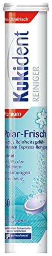 Kukident Plus Premium Polar Fresh Dentures Cleaning Tablets, 6 Pack (6 Packs of 30)