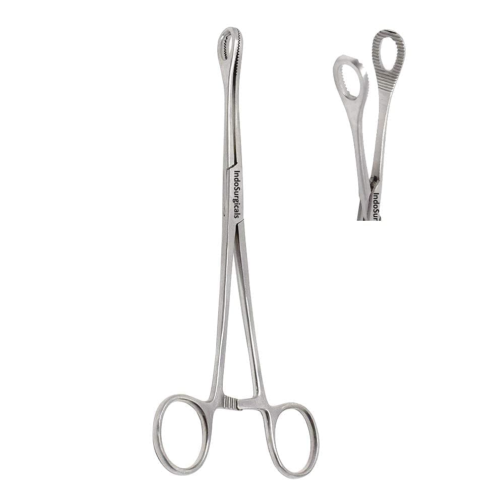 IS IndoSurgicals Sponge Holder/Holding Forceps (8", 2)